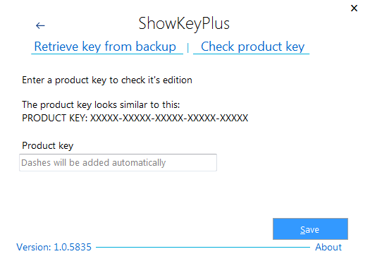 Kiểm tra Key Windows bản quyền bằng ShowKeyPlus